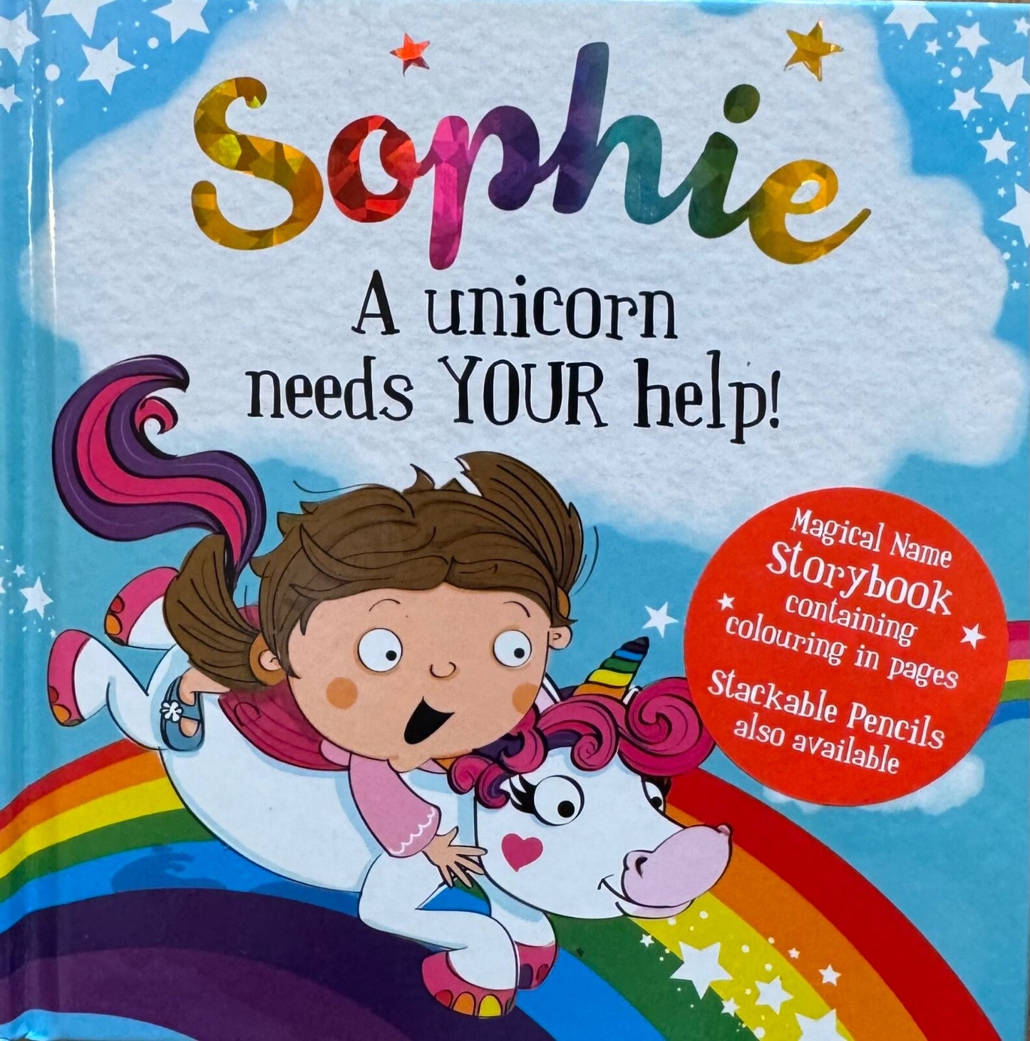 Children's Magical Adventure Book A Unicorn Needs Your Help - Add Child’s Name