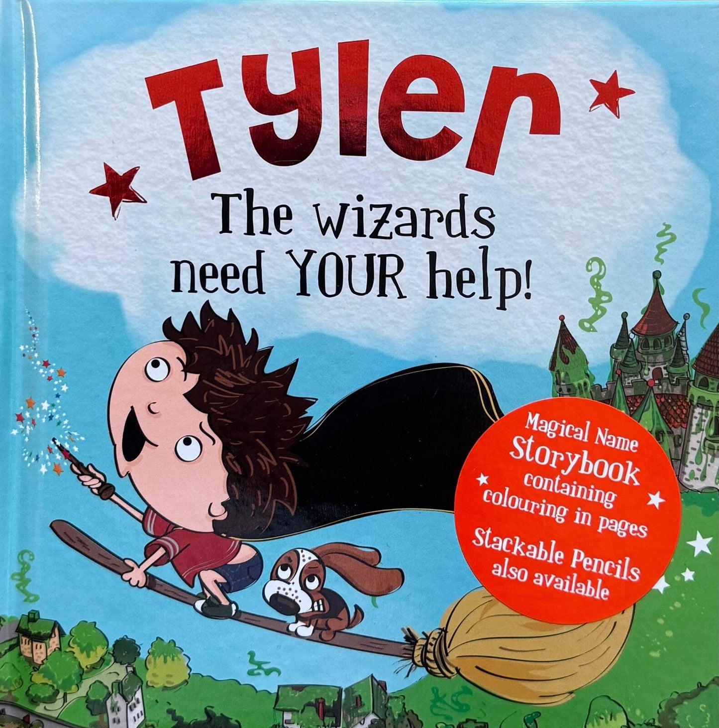Children's Magical Adventure Book The Wizards Needs Your Help - Add Child’s Name