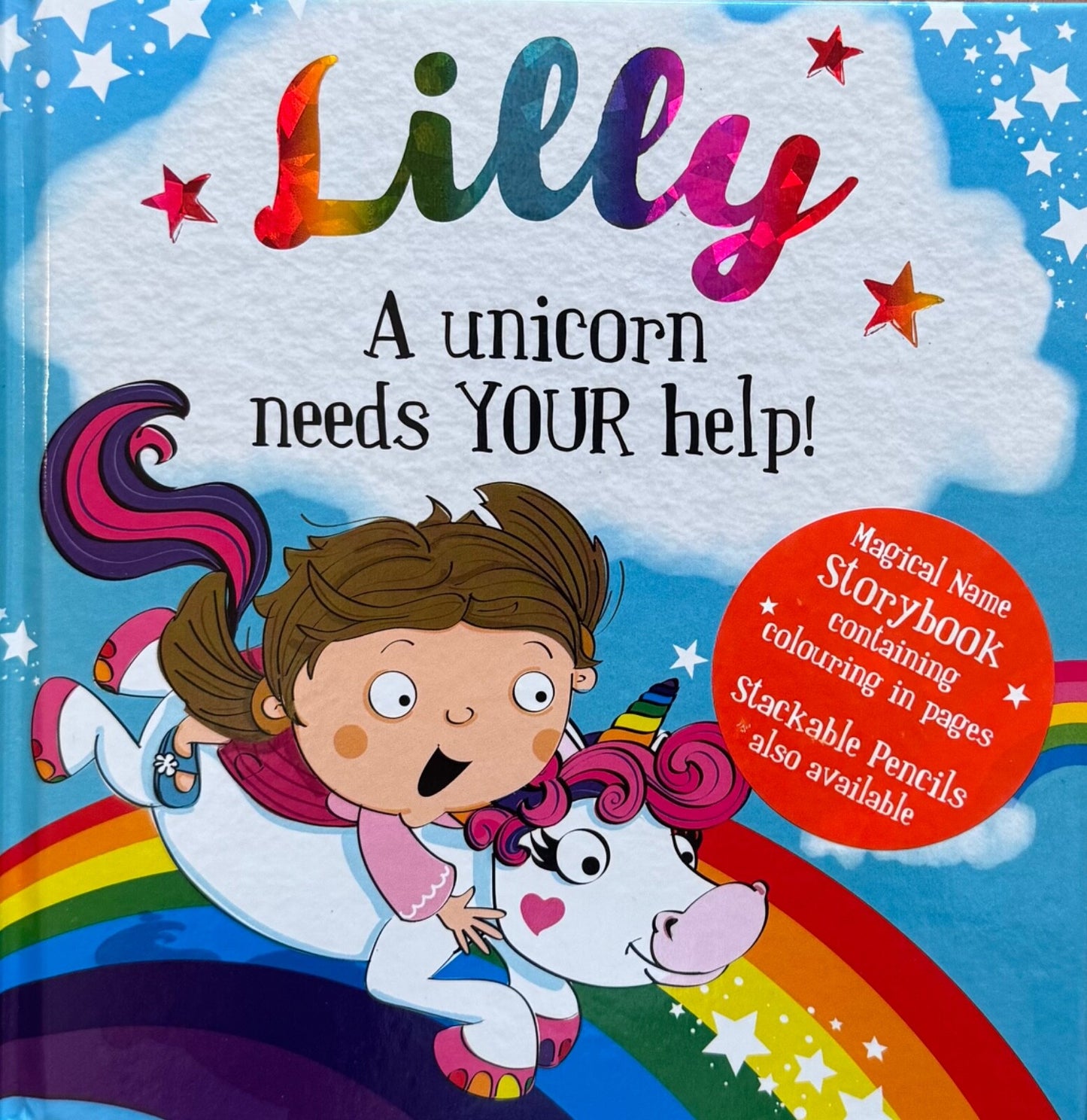 Children's Magical Adventure Book A Unicorn Needs Your Help - Add Child’s Name