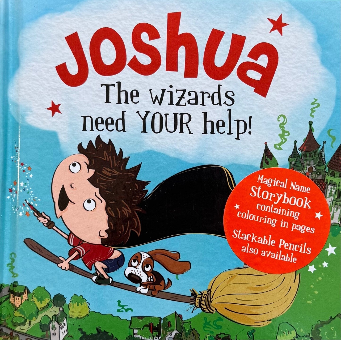 Children's Magical Adventure Book The Wizards Needs Your Help - Add Child’s Name