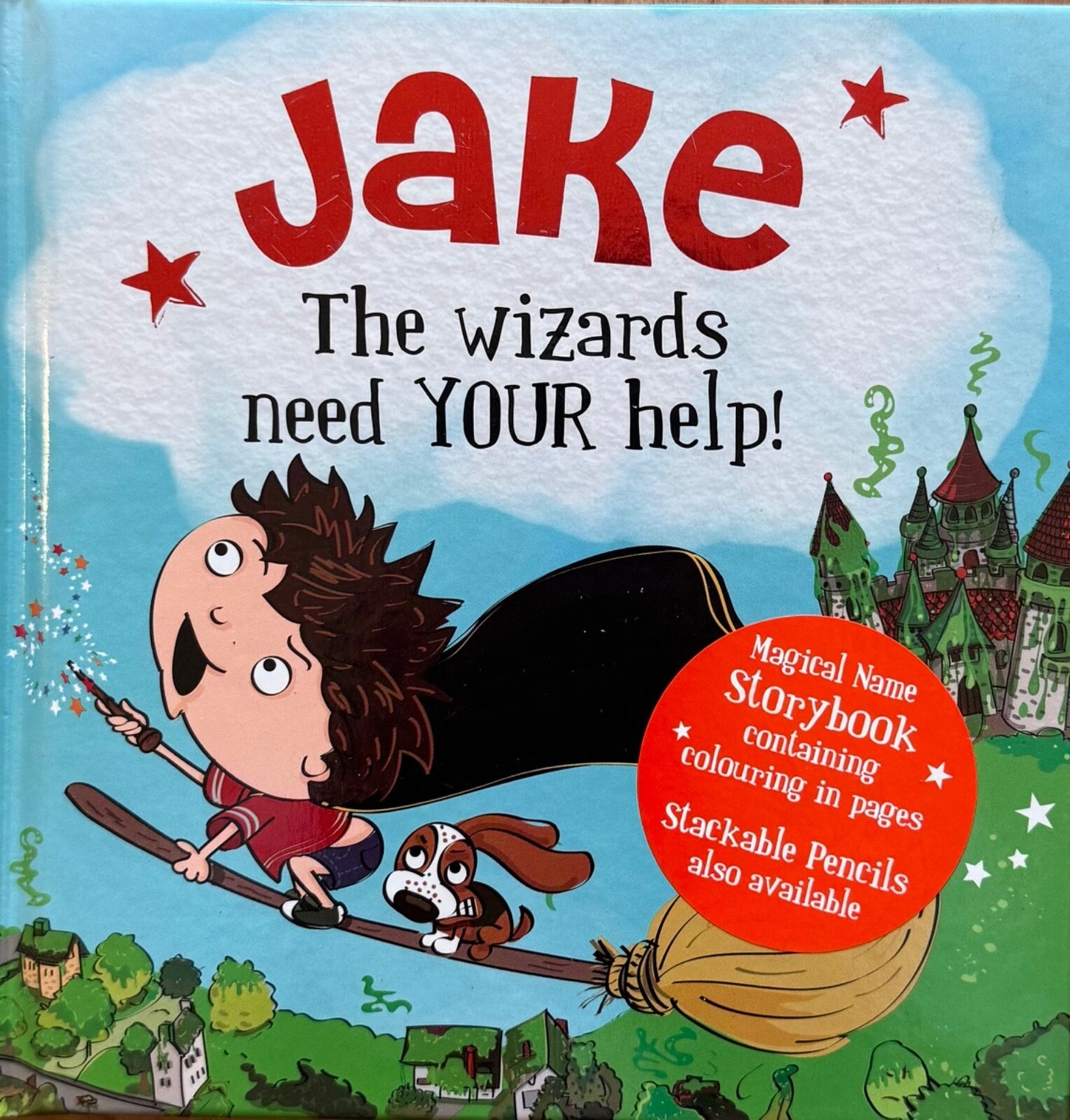 Children's Magical Adventure Book The Wizards Needs Your Help - Add Child’s Name