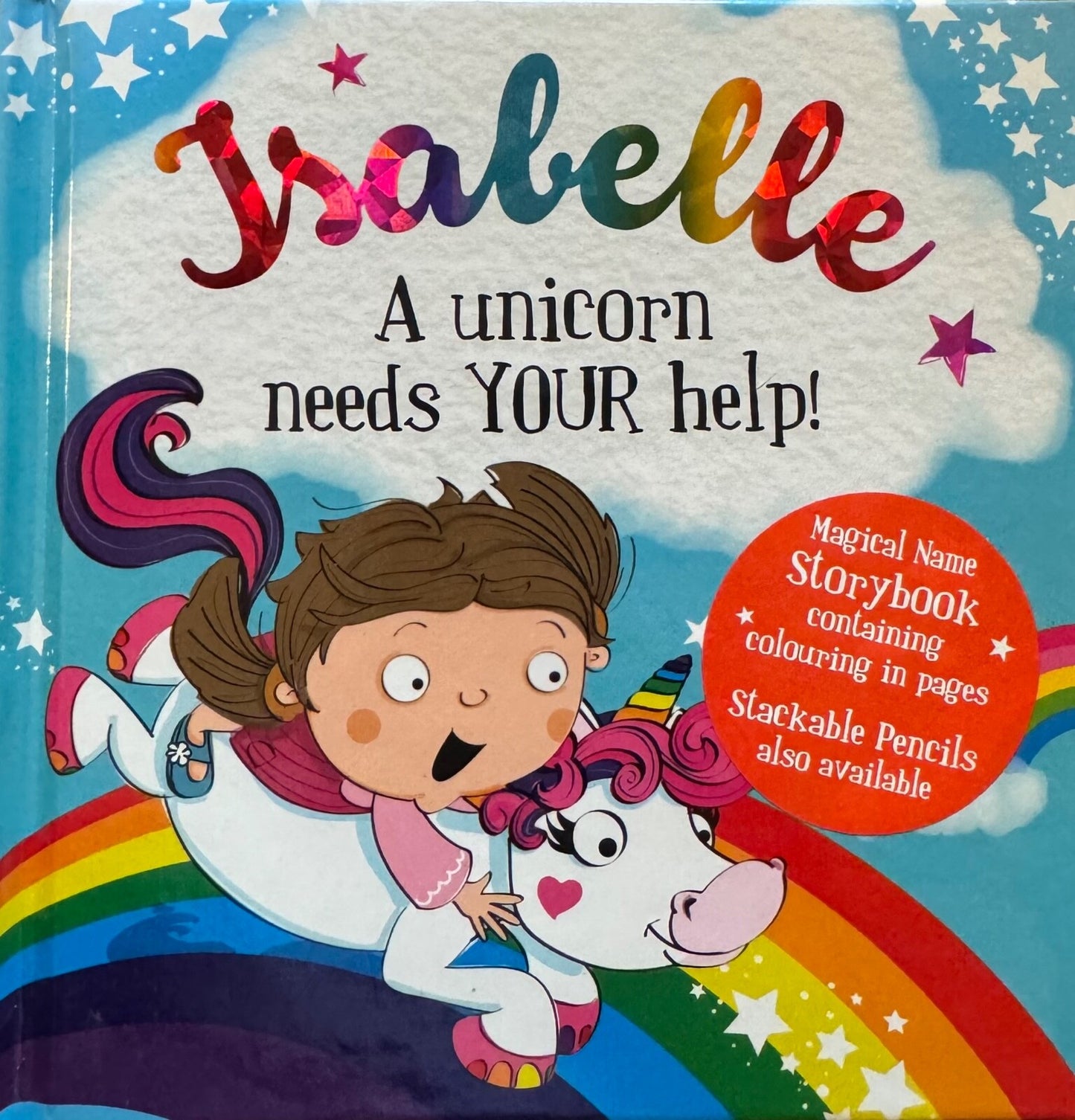 Children's Magical Adventure Book A Unicorn Needs Your Help - Add Child’s Name