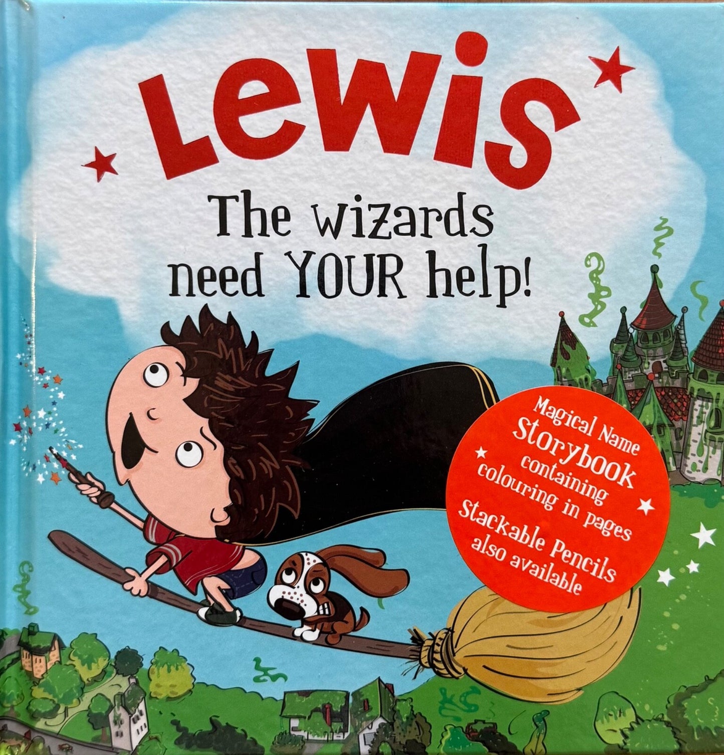 Children's Magical Adventure Book The Wizards Needs Your Help - Add Child’s Name