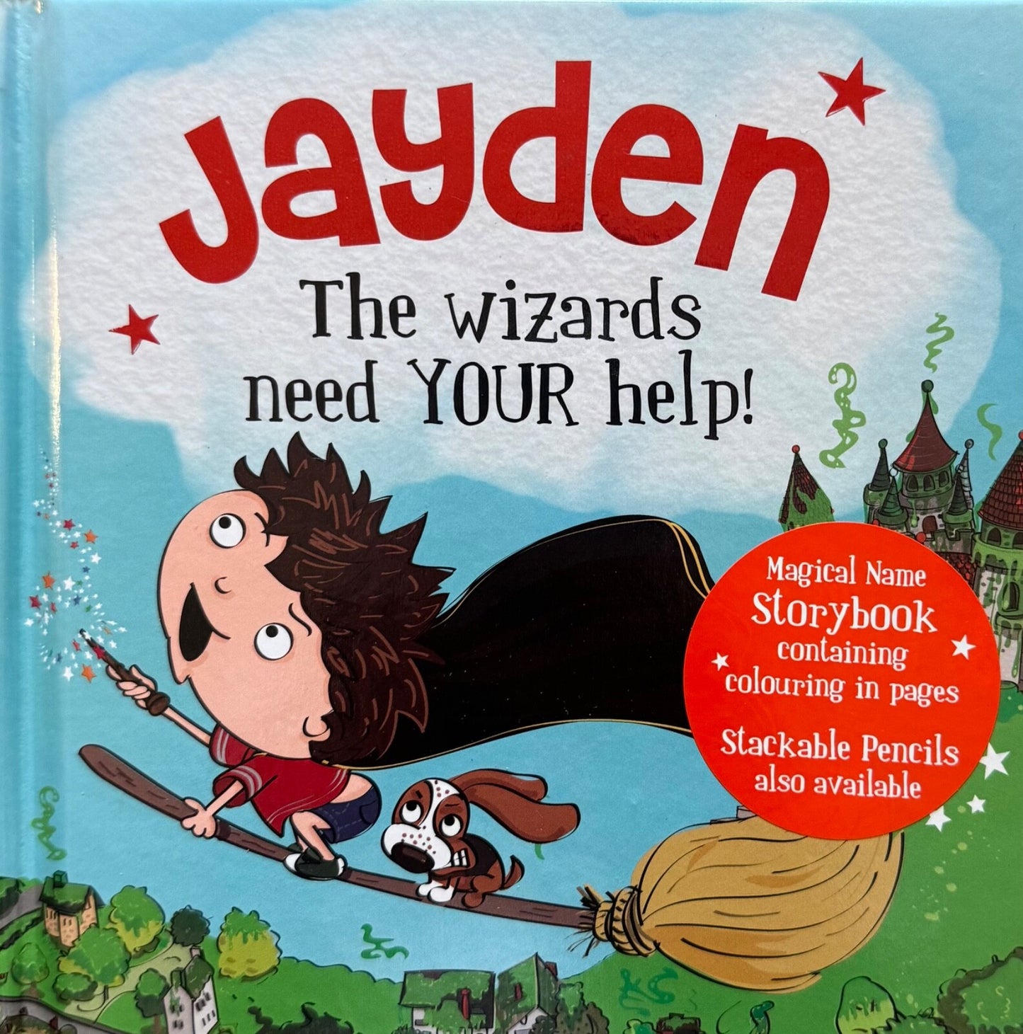 Children's Magical Adventure Book The Wizards Needs Your Help - Add Child’s Name