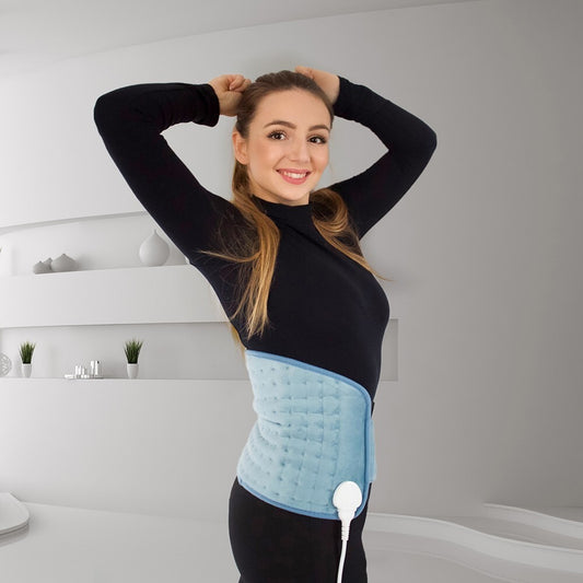 Therapeutic Heating Pad Back and Abdomen Pain Relief Cramps Aches Period Pains