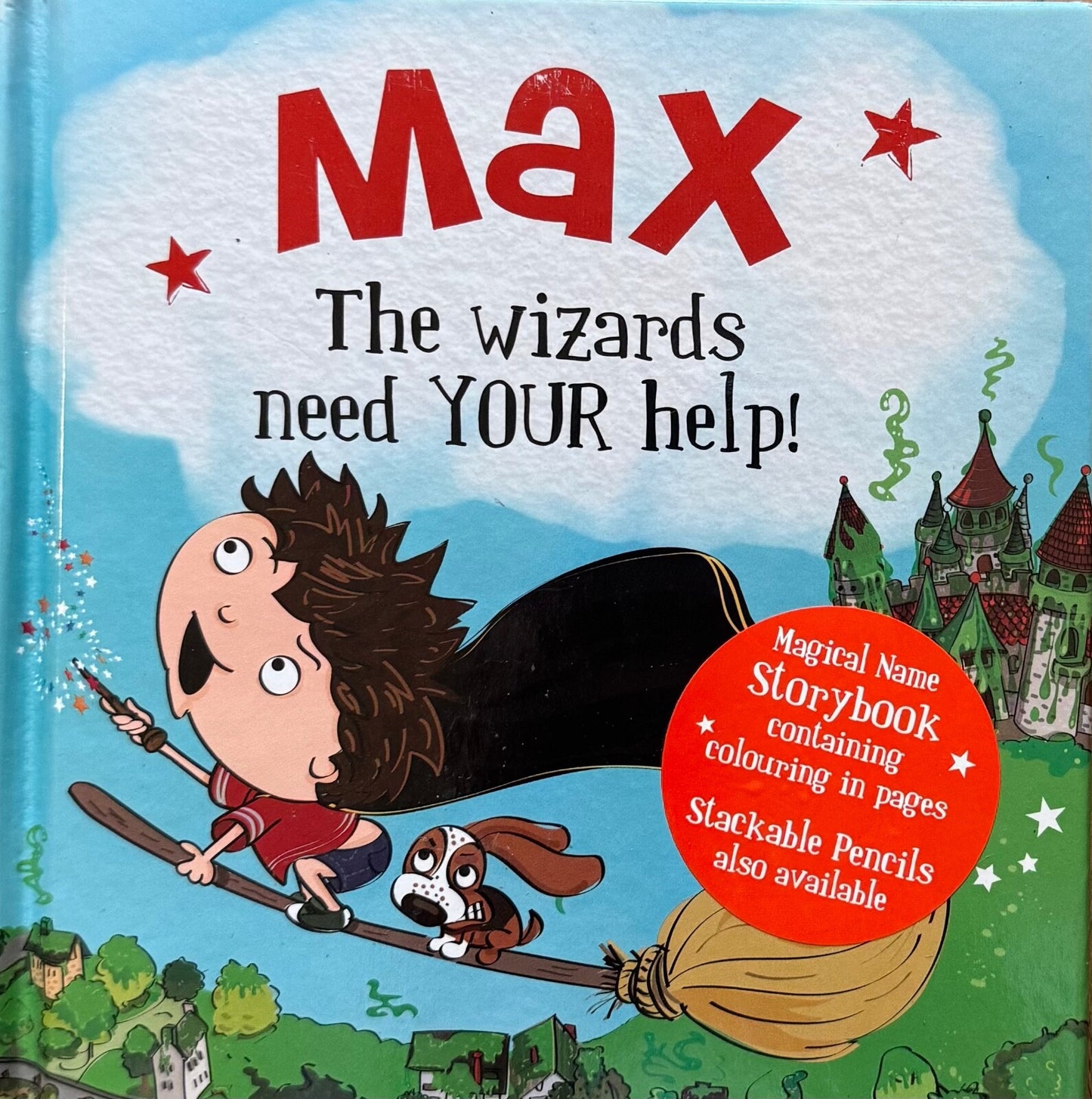 Children's Magical Adventure Book The Wizards Needs Your Help - Add Child’s Name