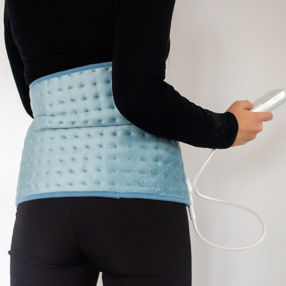 Therapeutic Heating Pad Back and Abdomen Pain Relief Cramps Aches Period Pains