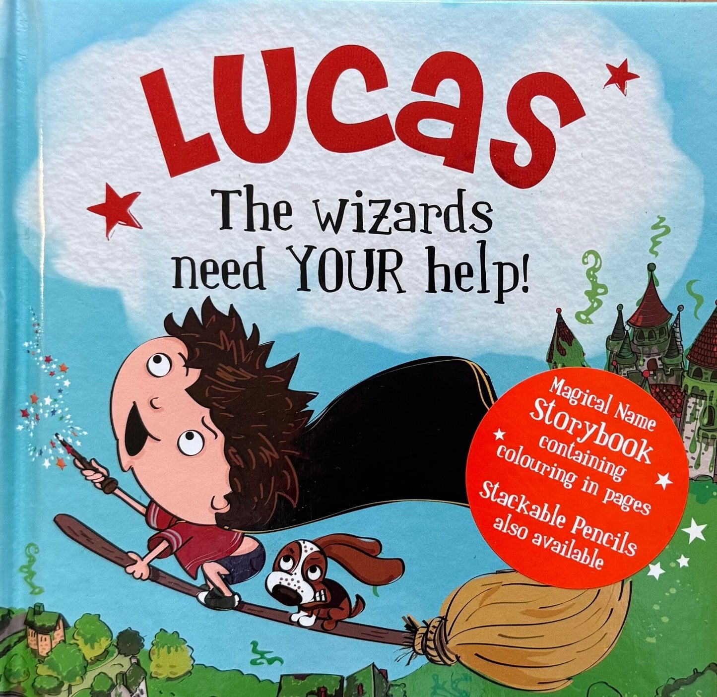 Children's Magical Adventure Book The Wizards Needs Your Help - Add Child’s Name