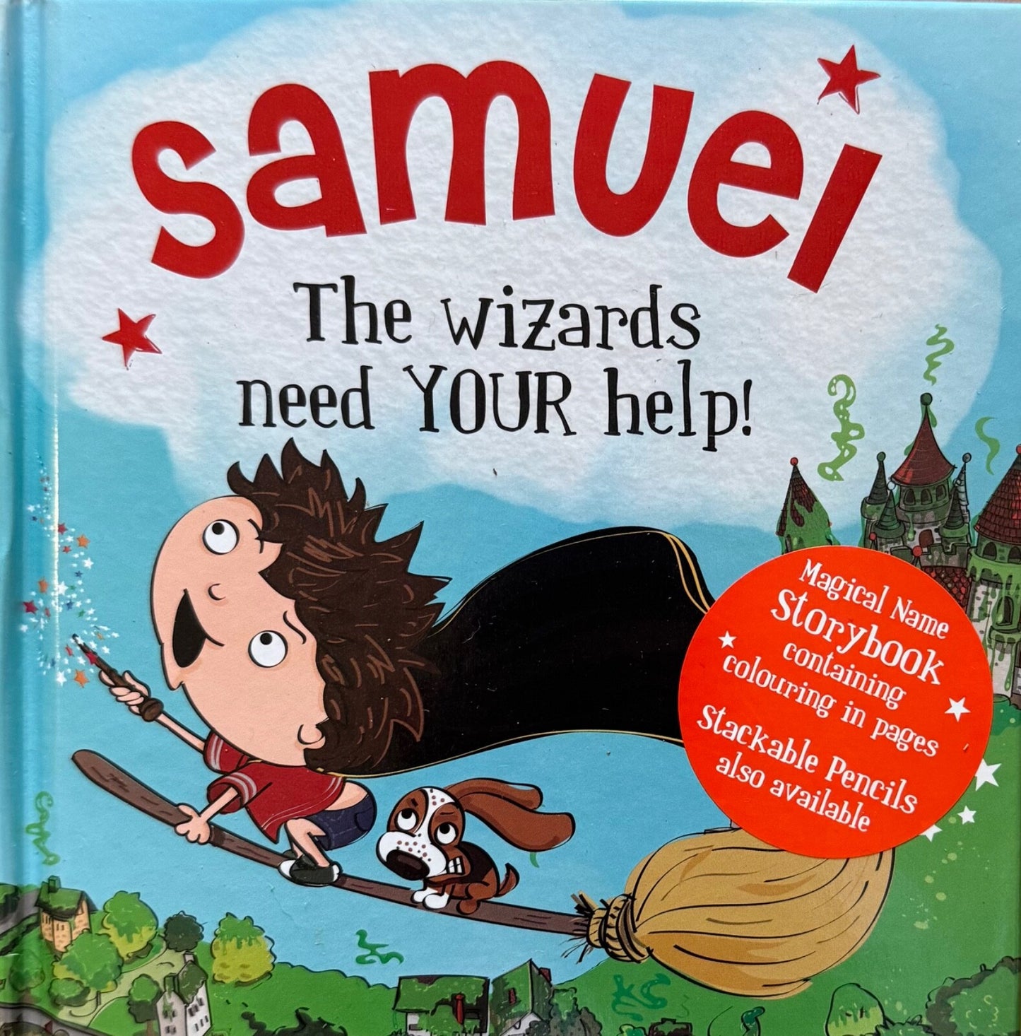 Children's Magical Adventure Book The Wizards Needs Your Help - Add Child’s Name