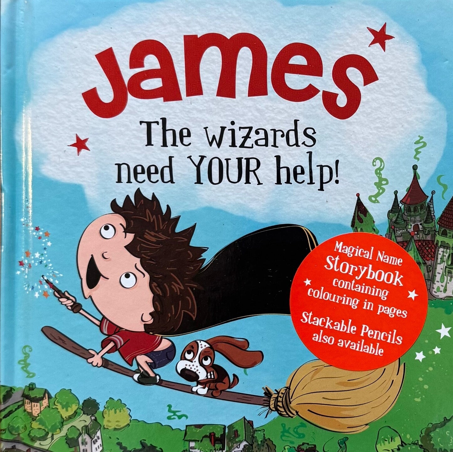 Children's Magical Adventure Book The Wizards Needs Your Help - Add Child’s Name