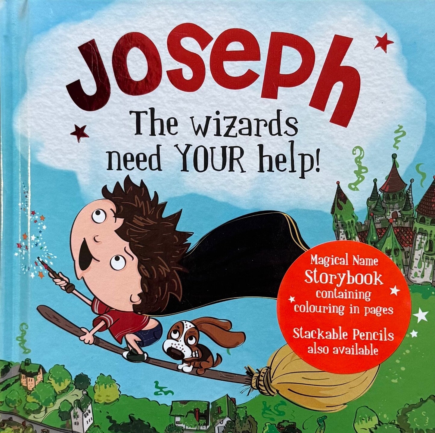Children's Magical Adventure Book The Wizards Needs Your Help - Add Child’s Name
