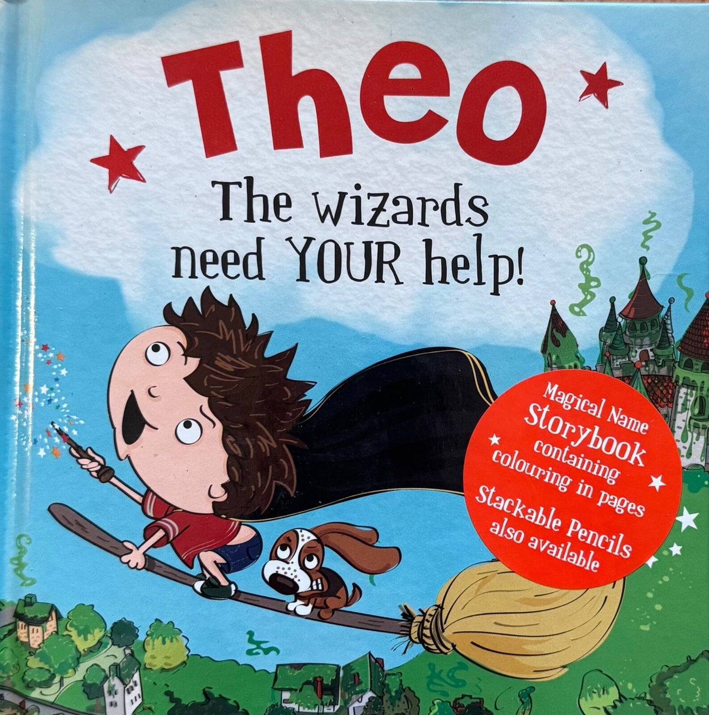 Children's Magical Adventure Book The Wizards Needs Your Help - Add Child’s Name