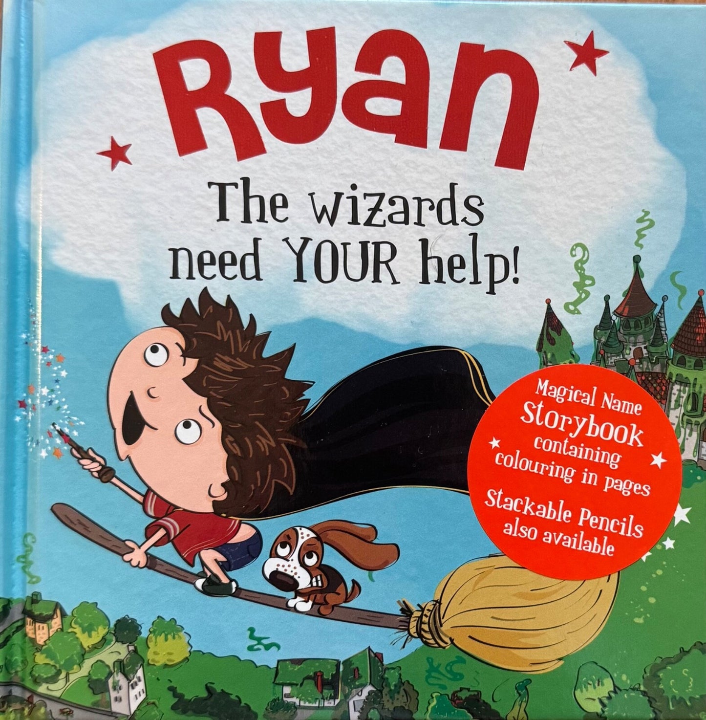 Children's Magical Adventure Book The Wizards Needs Your Help - Add Child’s Name