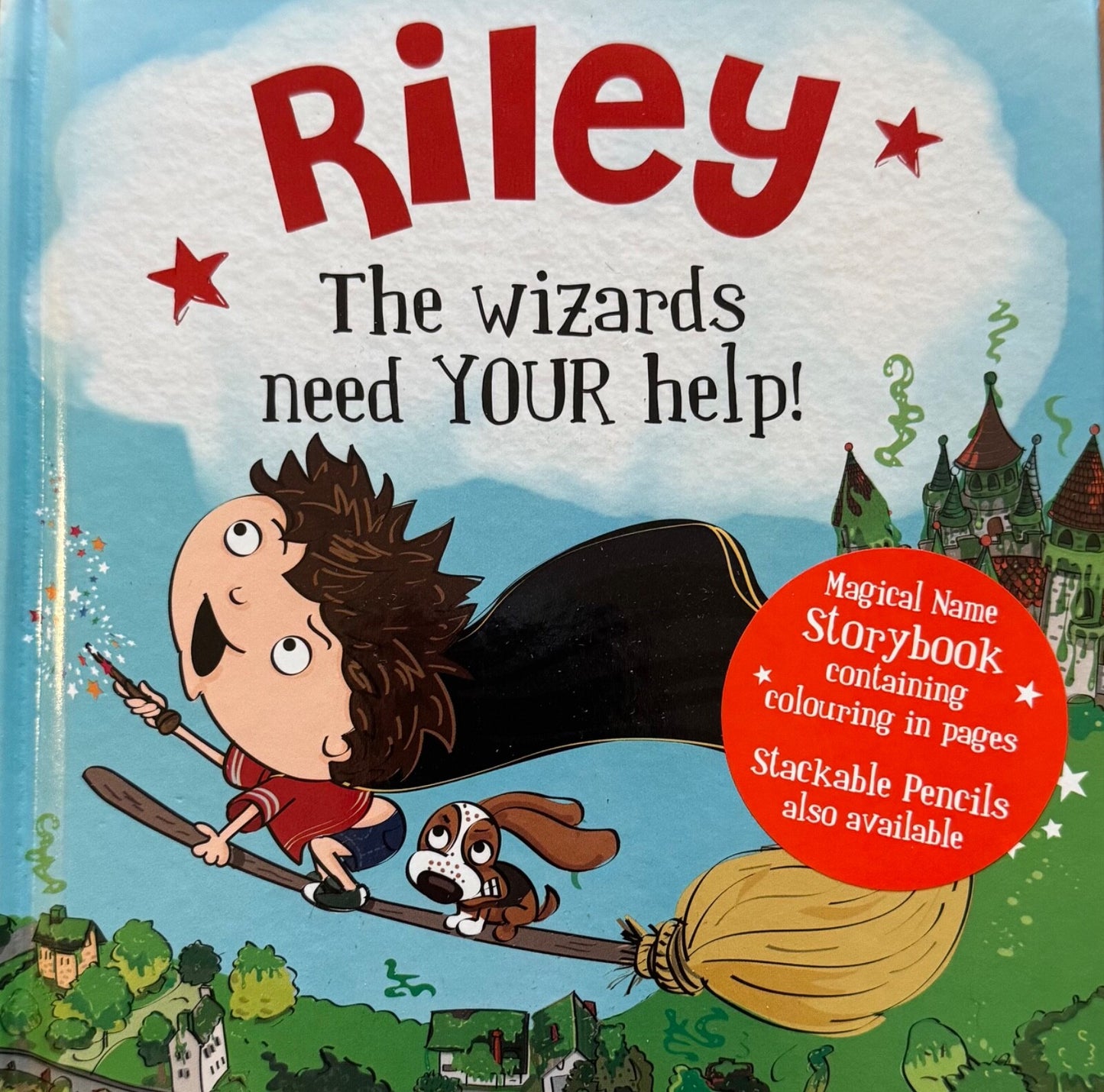 Children's Magical Adventure Book The Wizards Needs Your Help - Add Child’s Name