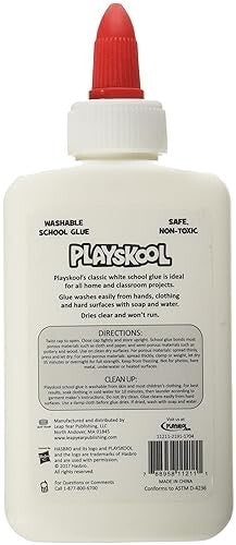 Glue Playskool Washable School Glue 4oz Bottle