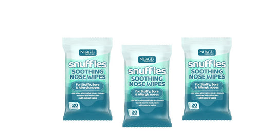 Soothing Aloe Vera Snuffles Nose Wipes Tissues 60 wipes