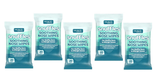Soothing Aloe Vera Snuffles Nose Wipes Tissues 100 wipes