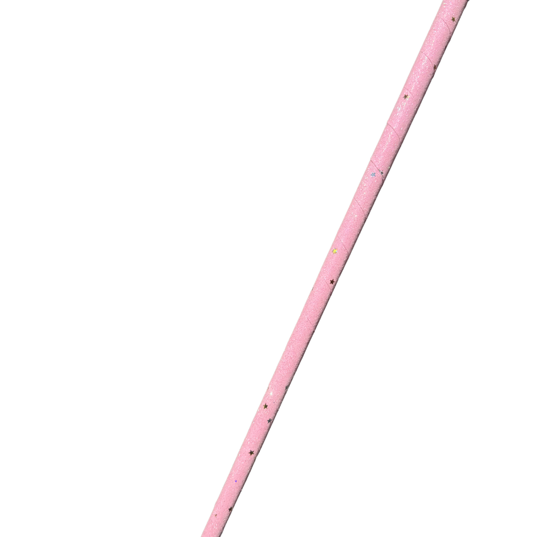 Horse Riding Crop Edward Goddard Training Whip 65cm Pink Sparkly Glitter Star