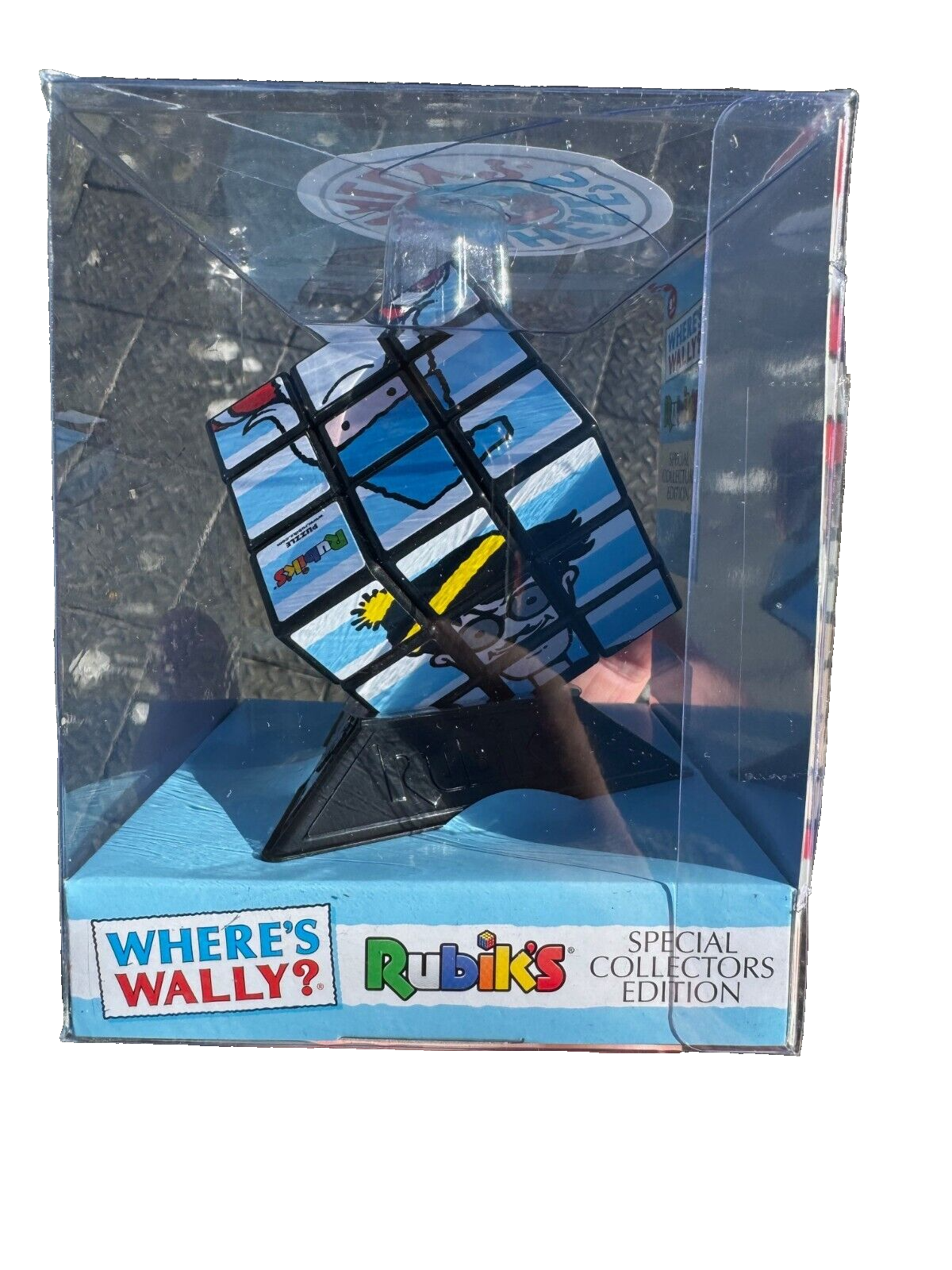 Where's Wally Rubiks Cube | Special Collectors Edition | 3x3 Puzzle Cube