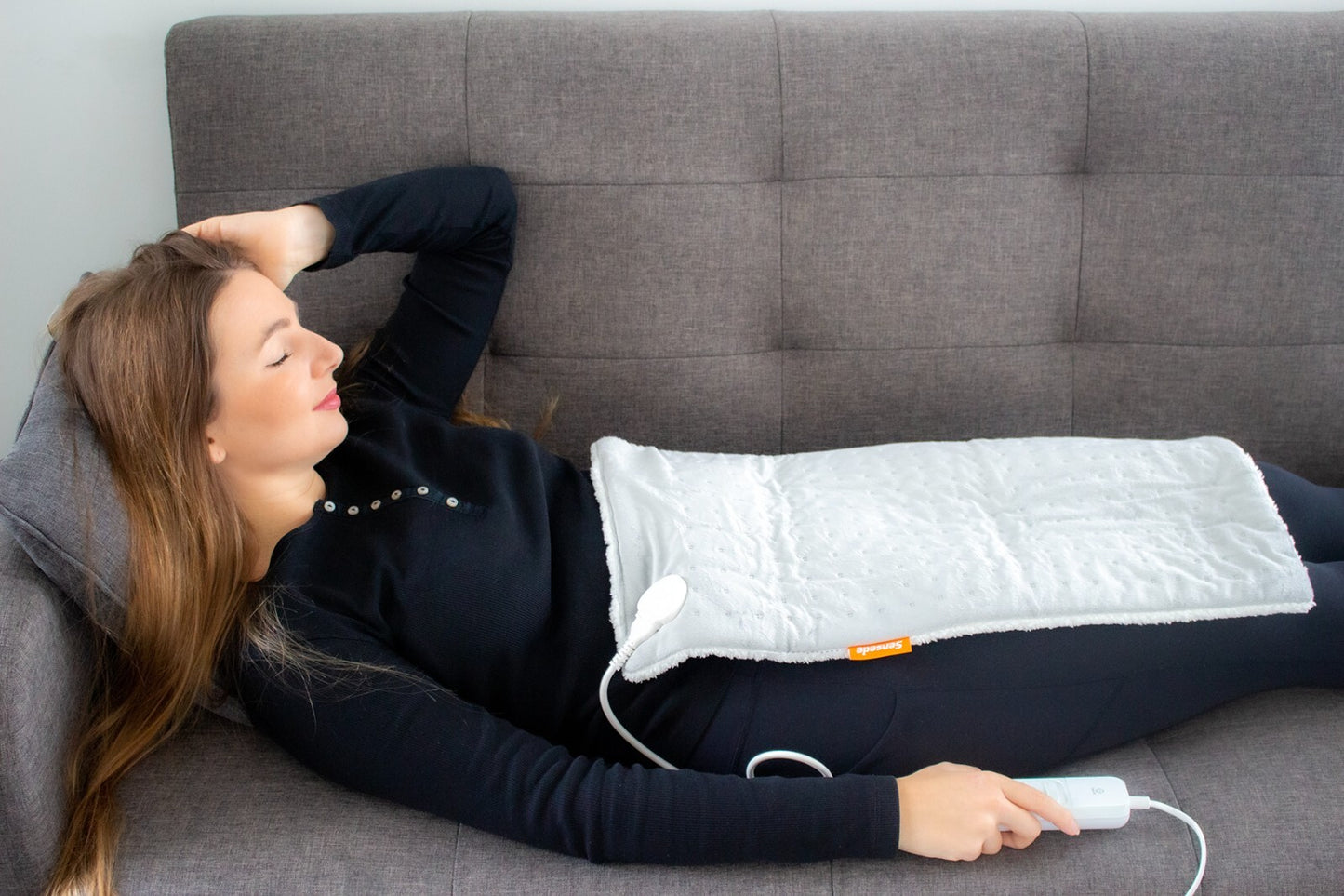 Therapeutic Electric Heat Pad for Back and Cramps Pain Relief 600mm x 400mm