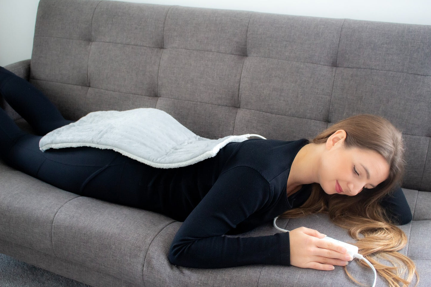 Therapeutic Electric Heat Pad for Back and Cramps Pain Relief 600mm x 400mm