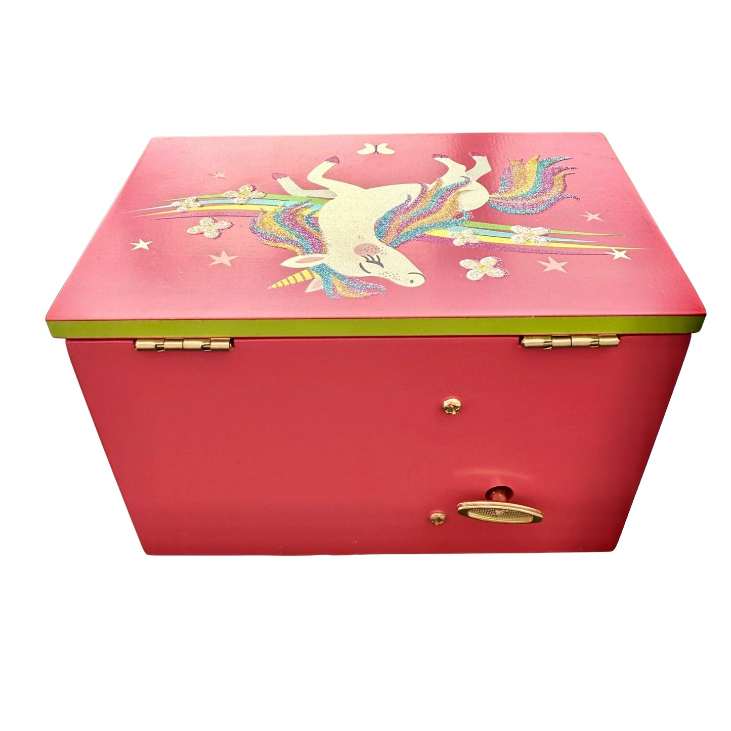 Unicorn Musical Jewellery Box Including Charm Bracelet