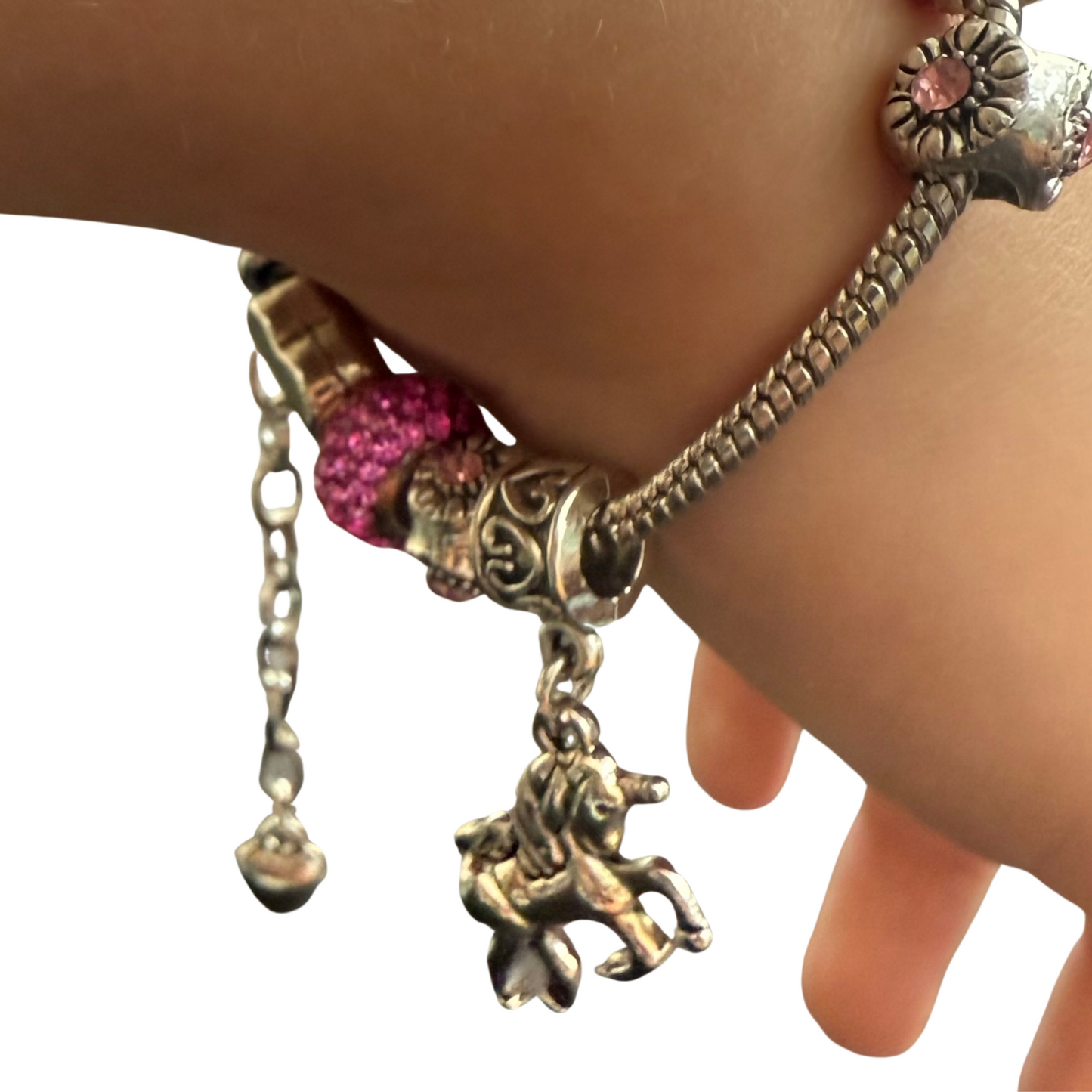 Unicorn Musical Jewellery Box Including Charm Bracelet