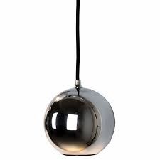 Innermost Boule LED Ceiling Pendant Light - Chrome Lampshade