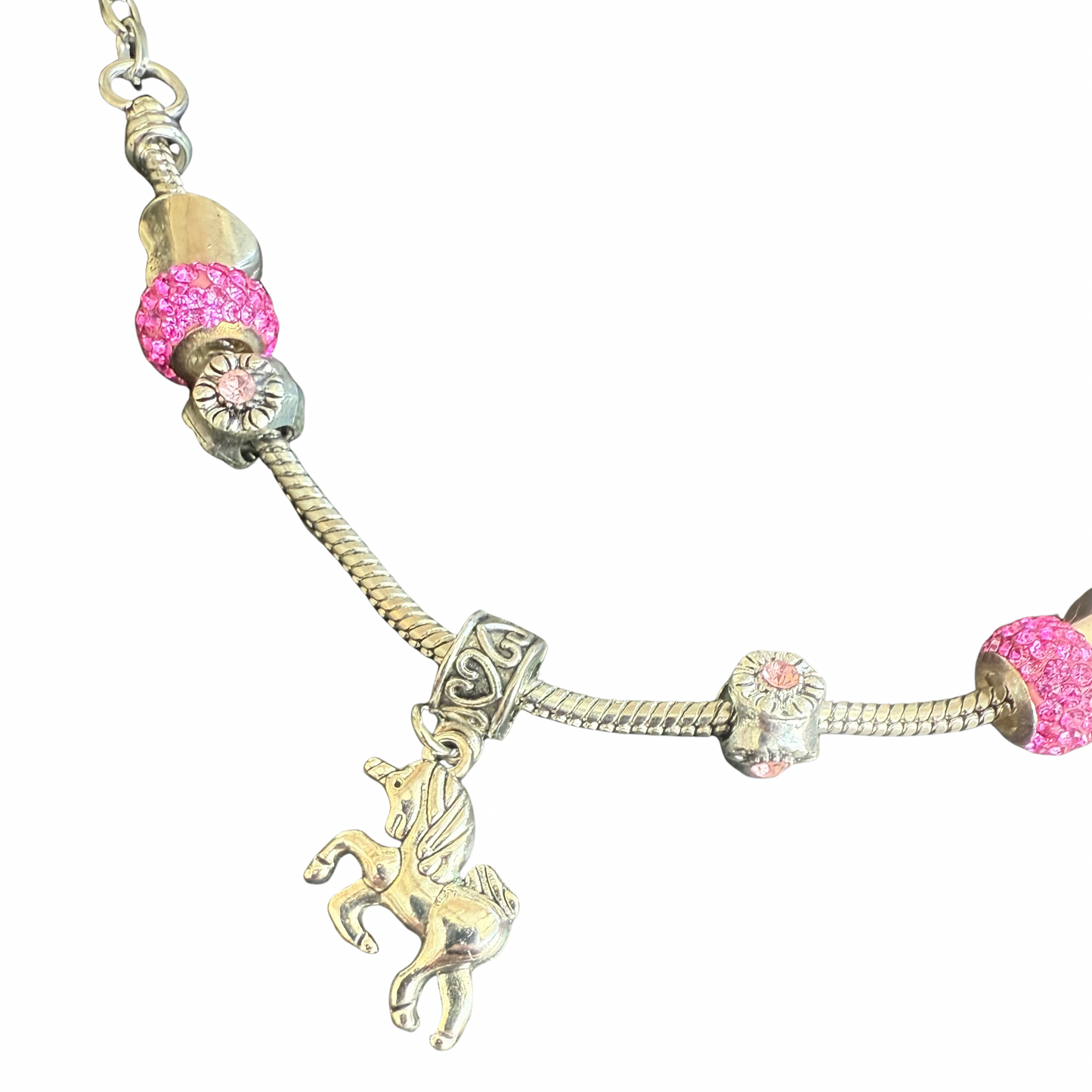 Unicorn Musical Jewellery Box Including Charm Bracelet