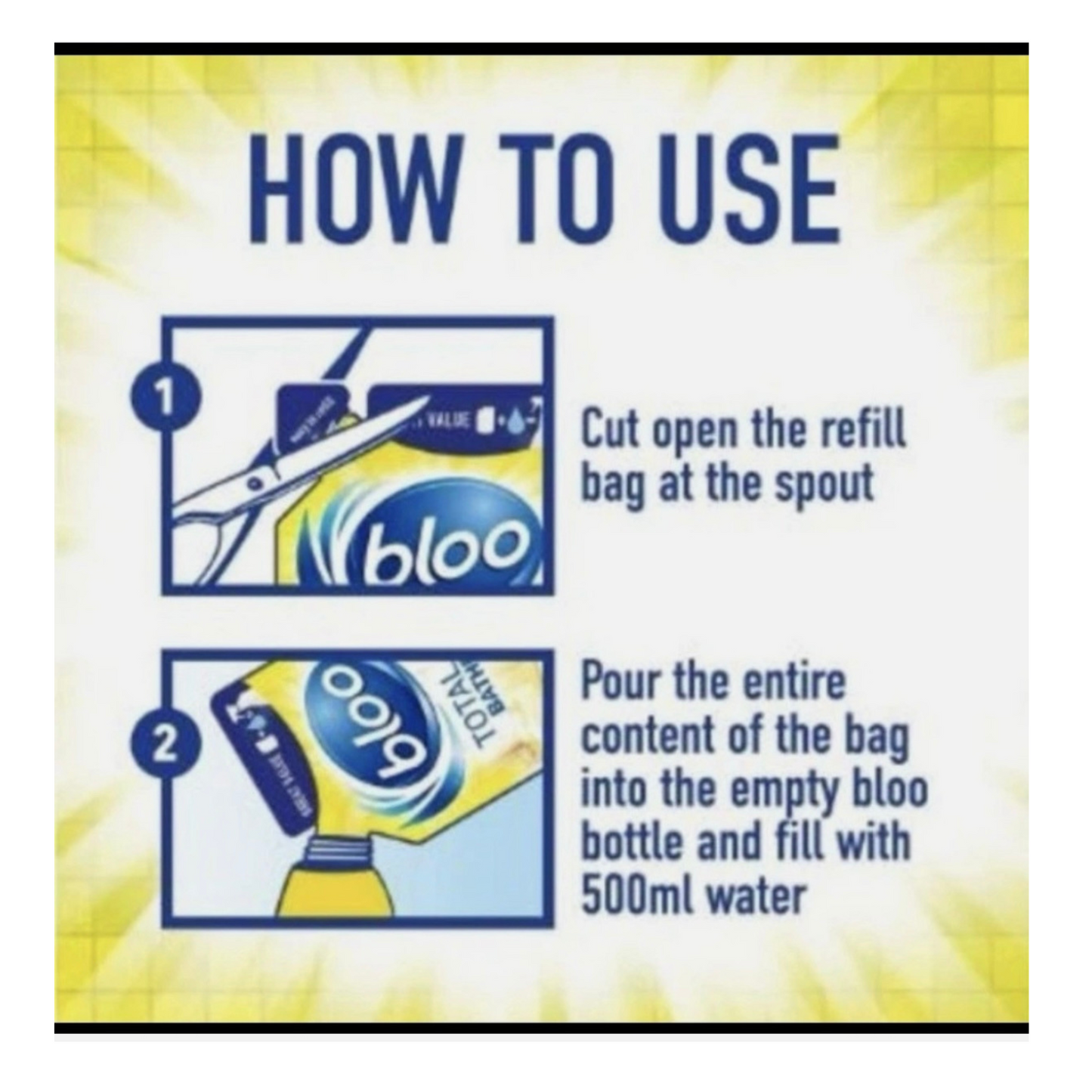 Bloo Bathroom Spray Refill 3 Pack