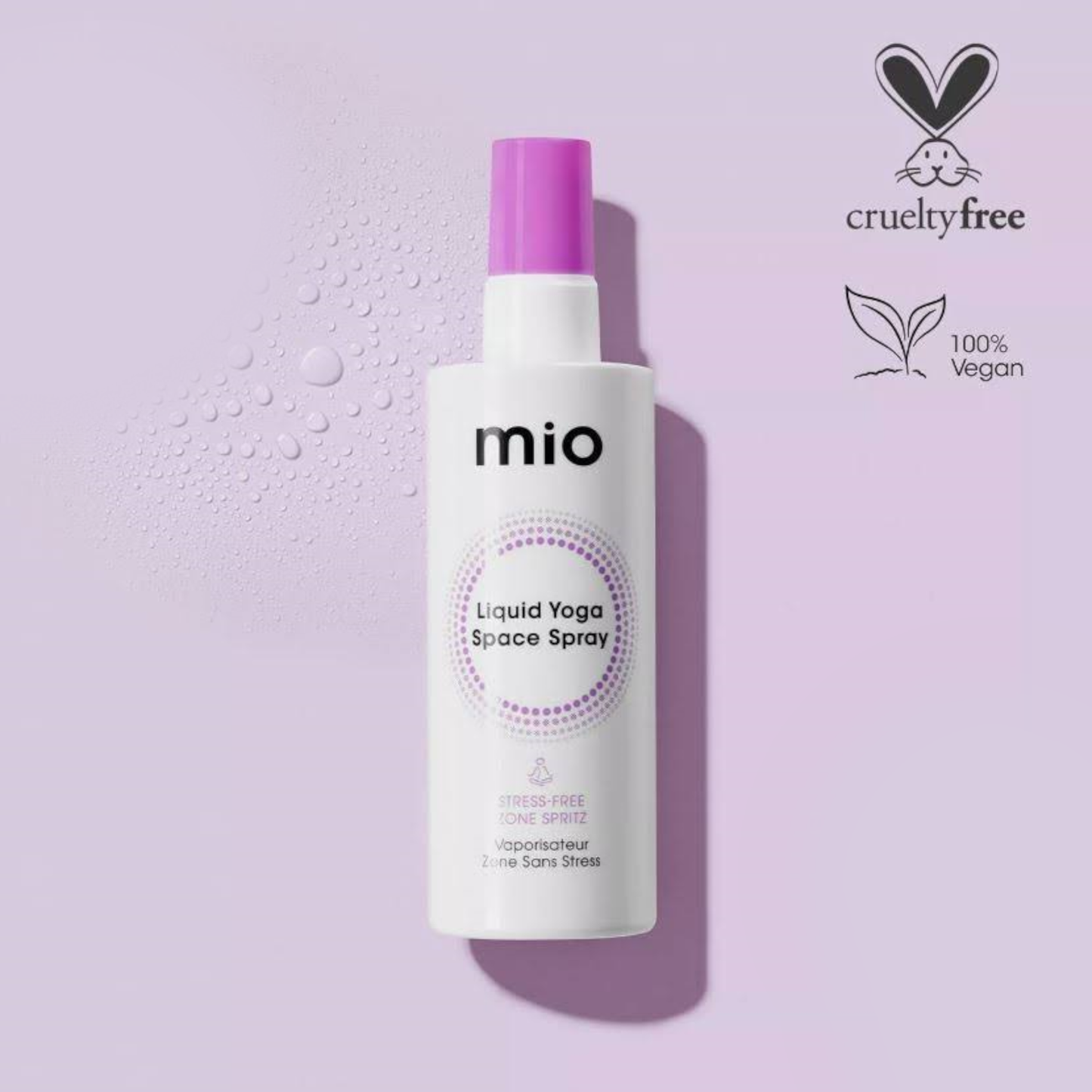 Yoga Space Spray Refreshing Uplifting Essential Oils 130ml Mio Skin Care