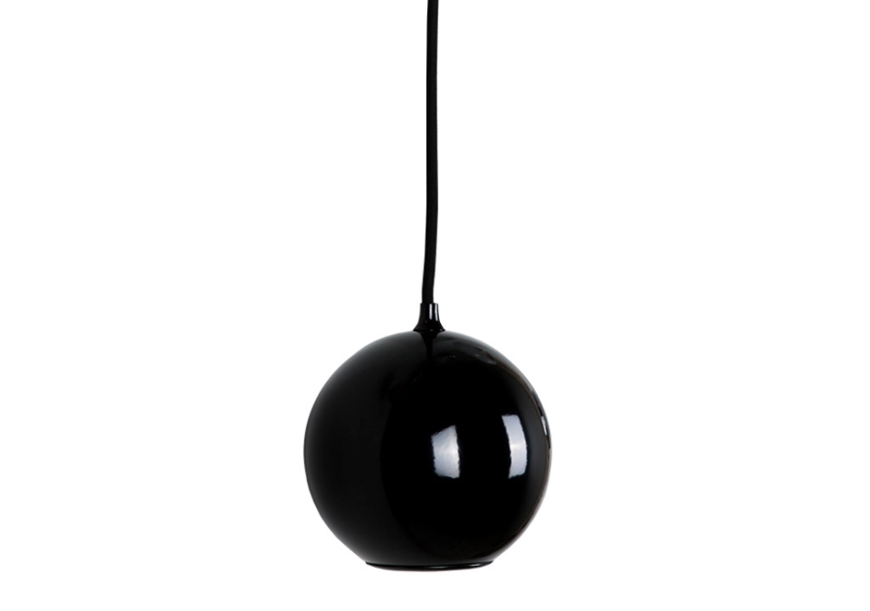 Innermost Boule LED Ceiling Pendant Light - Black Lampshade