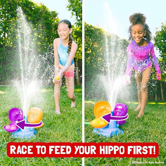 Hasbro Hungry Hungry Hippos Splash Lawn Water Toys Sprinkler Game