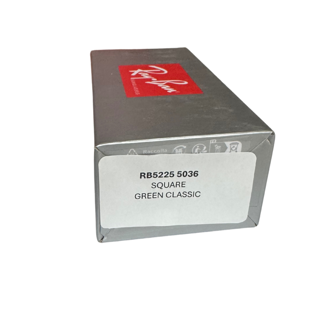 Ray-Ban Sunglasses Square RB5225 Classic Green Lens Brand New Boxed