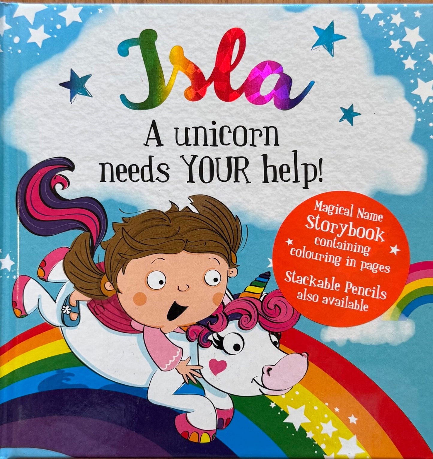 Children's Magical Adventure Book A Unicorn Needs Your Help - Add Child’s Name