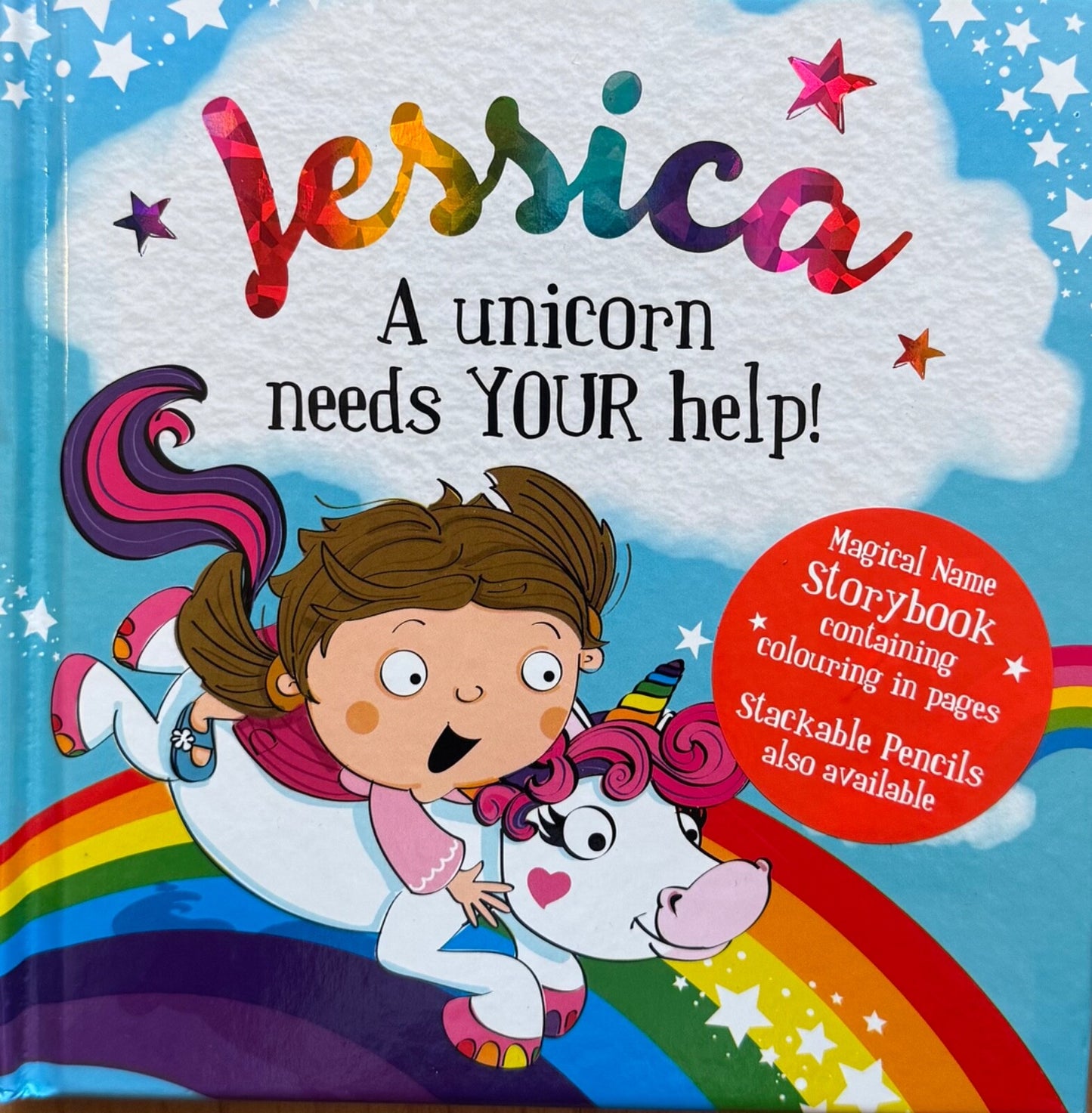 Children's Magical Adventure Book A Unicorn Needs Your Help - Add Child’s Name