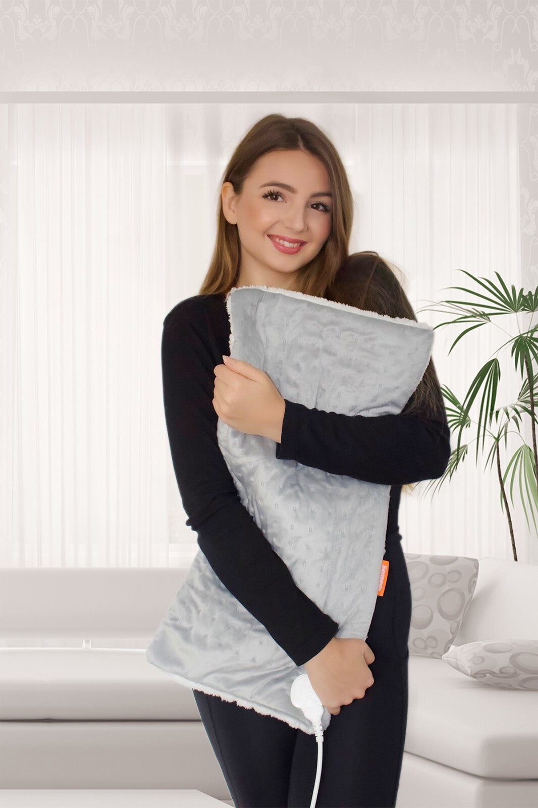 Therapeutic Electric Heat Pad for Back and Cramps Pain Relief 600mm x 400mm