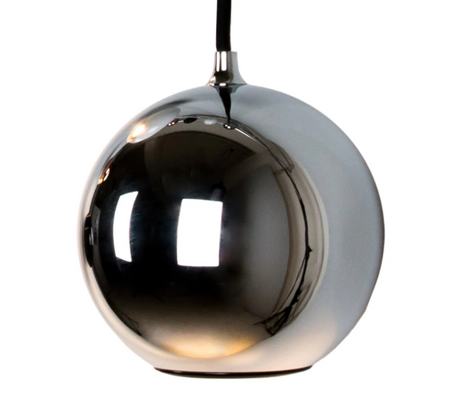 Innermost Boule LED Ceiling Pendant Light - Chrome Lampshade